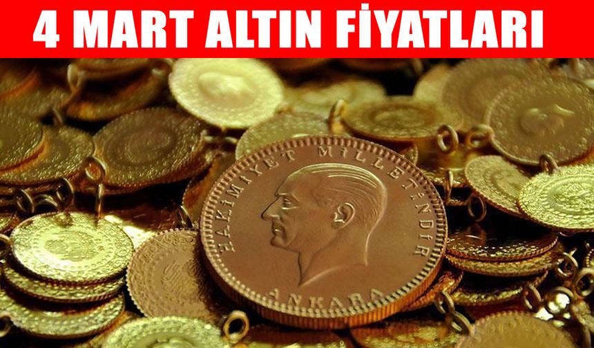 4 Mart’ta Altın piyasası hareketlendi: Gram ve Ons Altın artışta
