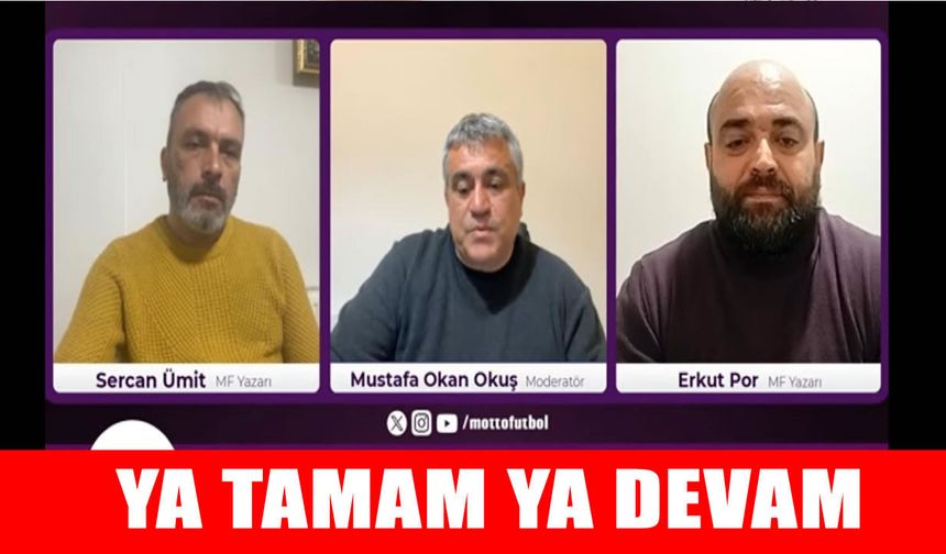 Muşspor-Bursaspor maçı öncesi kritik değerlendirme: “Ya tamam ya devam”