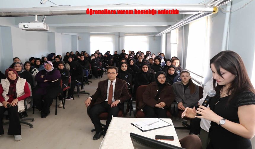 Oltu’da Öğrencilere Verem Farkındalığı Eğitimi