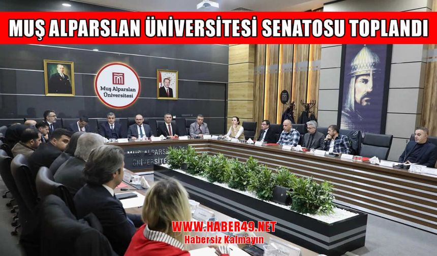 MAUN’da Senato toplantısı gerçekleştirildi