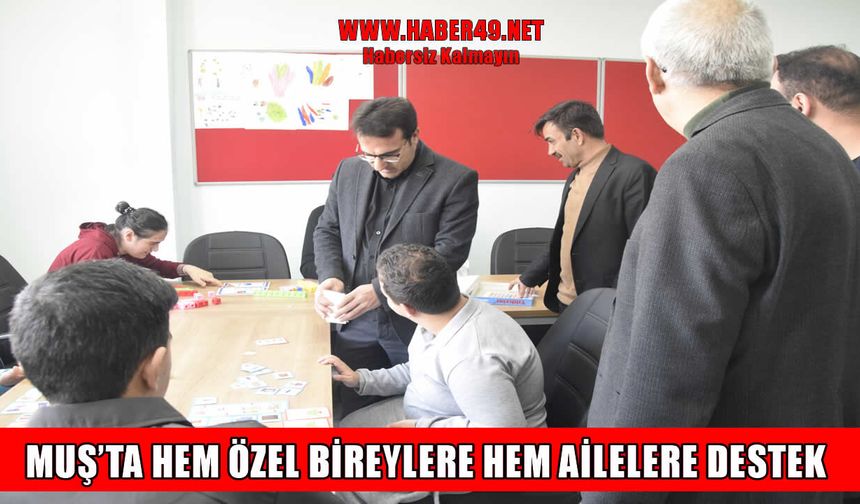 Muş’ta ‘Engelsiz yaşam’ için önemli hamle