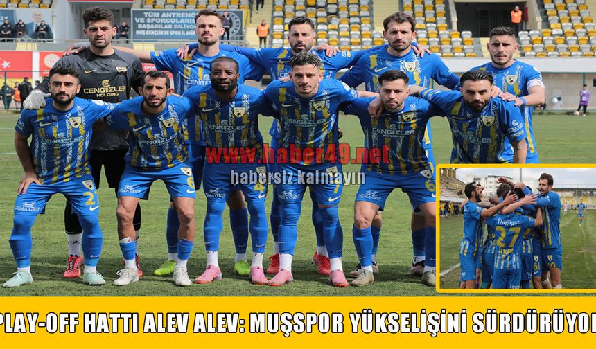 Muşspor oynamadan 3 puanı kaptı, 1 sıra daha yükseldi