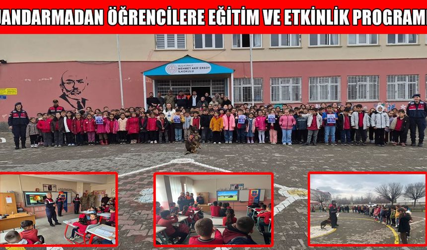 Muş’ta ilkokul öğrencilerine güvenlik ve sıfır atık eğitimi
