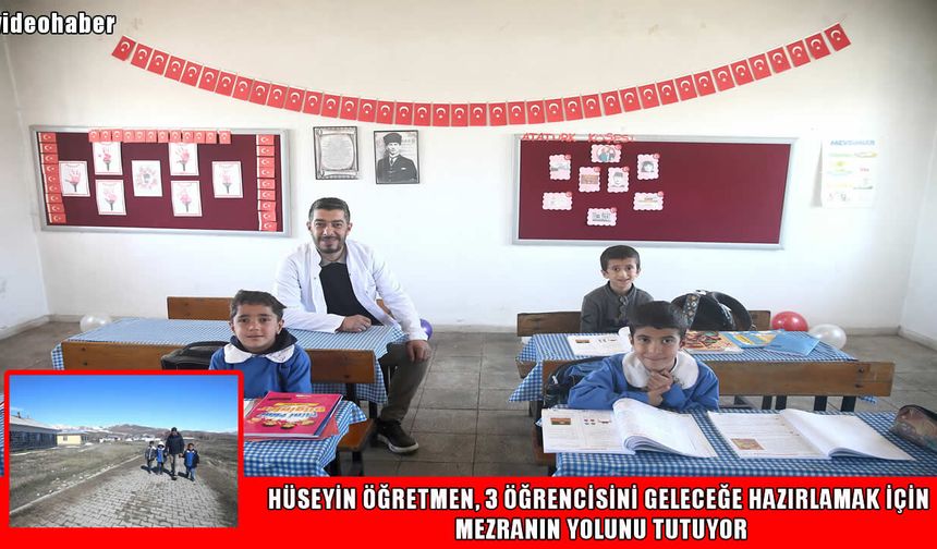 Muş’ta eğitim seferberliği: 3 öğrenci için her gün 48 kilometre yol