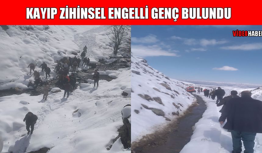 Kaybolan engelli genç Hasköy’de bulundu