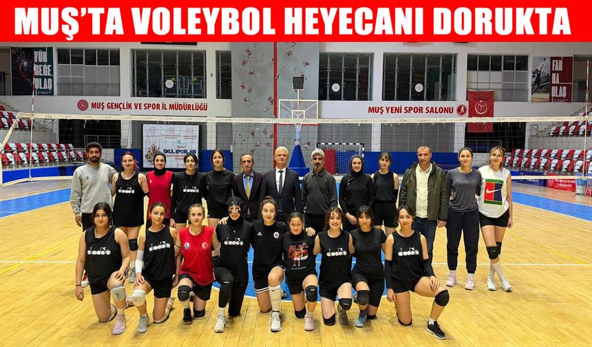Voleybol Bölgesel Lig maçları Muş’ta başlıyor