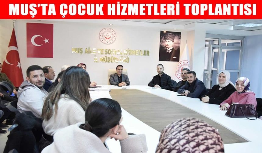 Muş’ta, özel çocuklar için etkinlik planlaması yapıldı