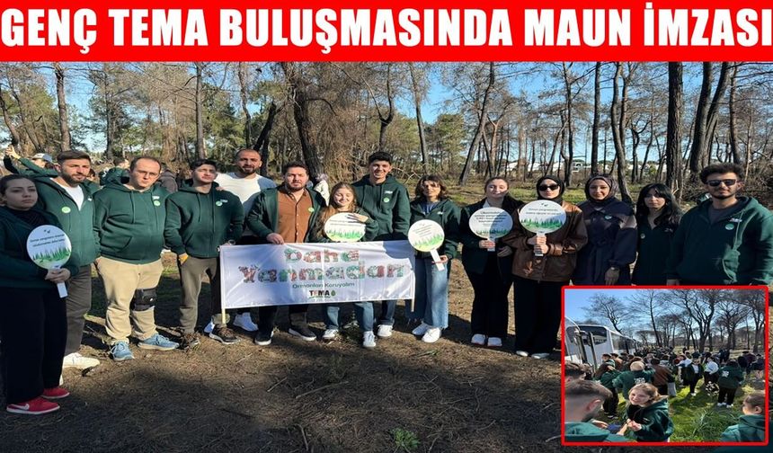 MAUN Genç TEMA Topluluğu Antalya’da Muş’u temsil etti