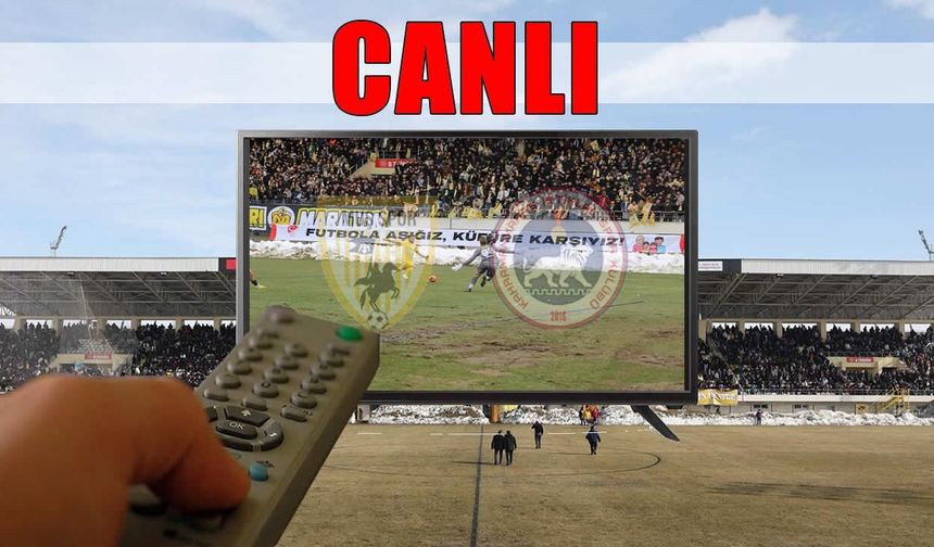 Muşspor-Kahramanmaraş İstiklalspor maçı CANLI