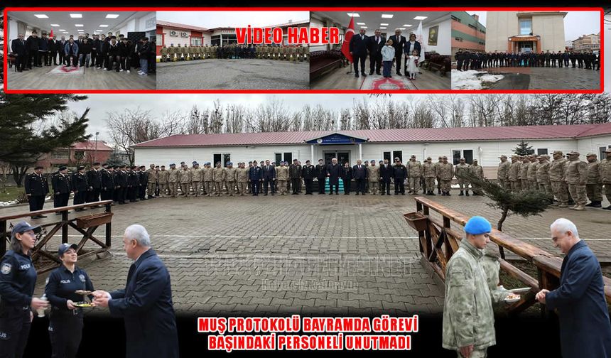 Vali Çakır’dan güvenlik güçlerine bayram ziyareti