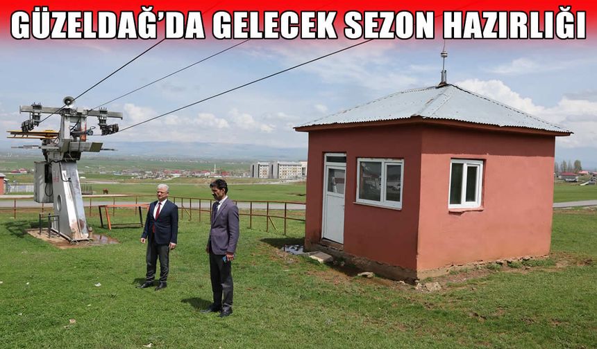 Güzeldağ Kayak Merkezi’nde sezon sonu mesaisi