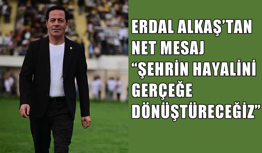 Muşspor Futbol Şube Sorumlusu Alkaş: Şehrimizin hayalini gerçeğe dönüştürme zamanı