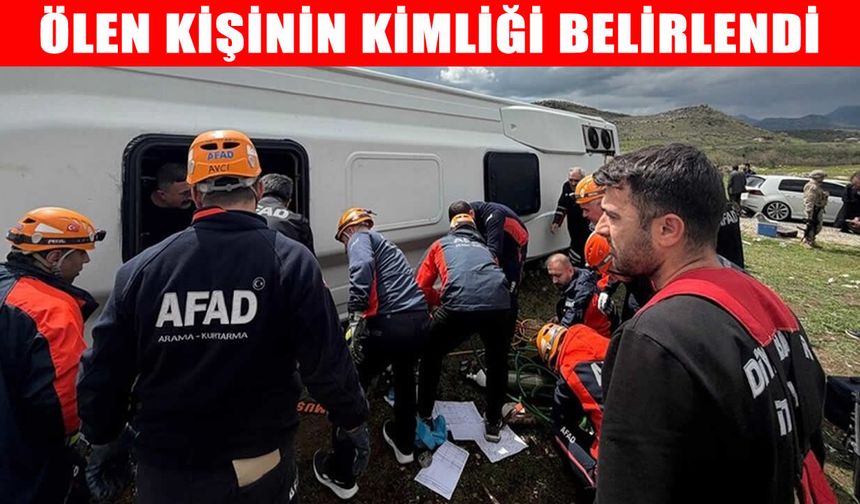 Muş otobüsünde hayatını kaybeden yolcunun ismi açıklandı