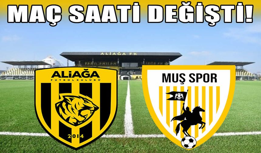 Maç saati değişti: Muşspor’un play-off heyecanı erkene alındı