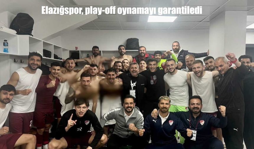 Elazığspor Play-Off Biletini Aldı