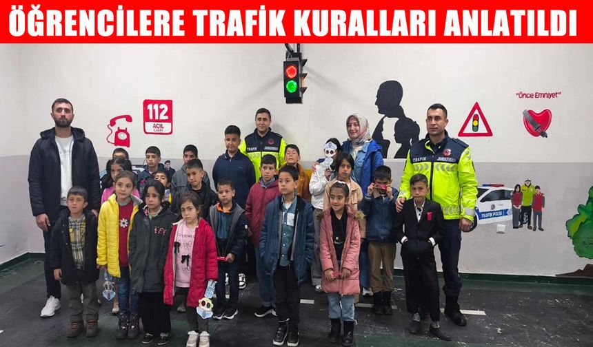 Varto’da öğrencilere trafik bilinci aşılandı