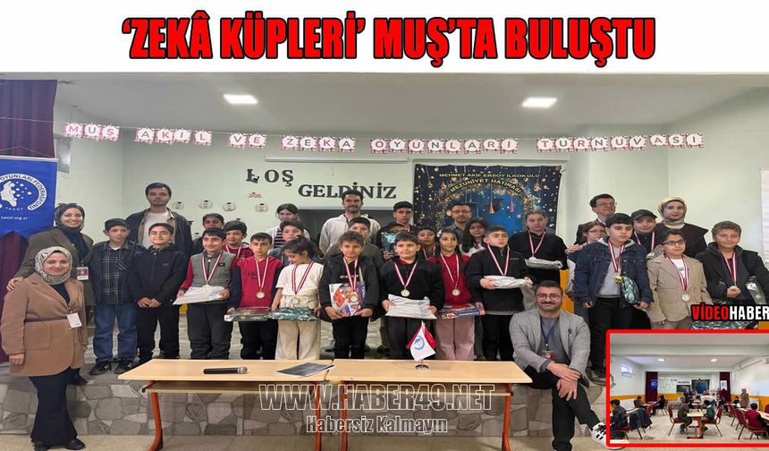 Muş’un ‘zekâ küpleri’ yarıştı: Hedef il şampiyonluğu