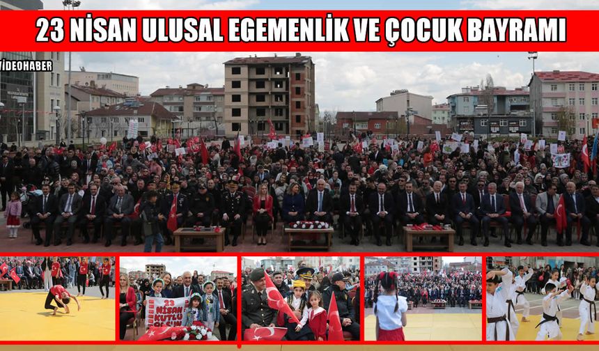 Muş’ta 23 Nisan coşkusu Kent Meydanı’na taşındı