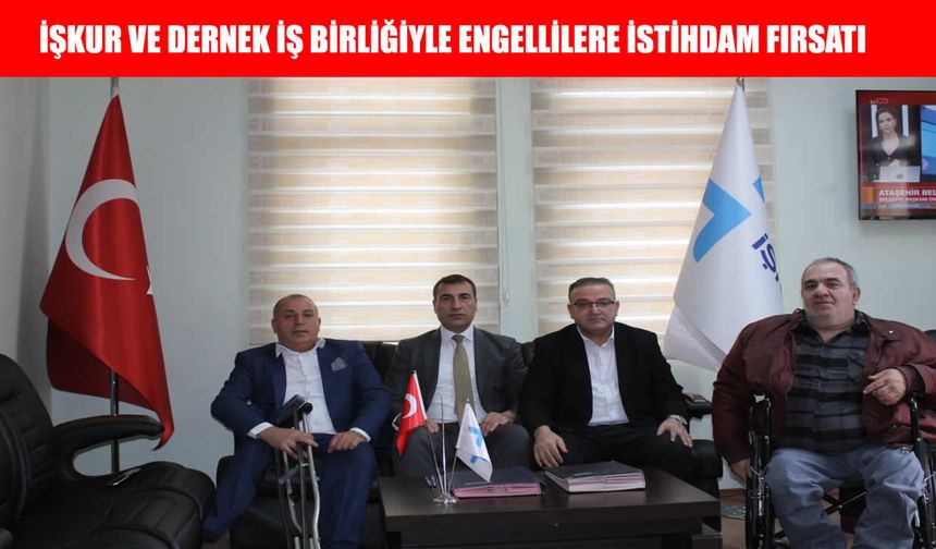 Muş’ta engelli bireylere yönelik 734 bin TL’lik istihdam projesi