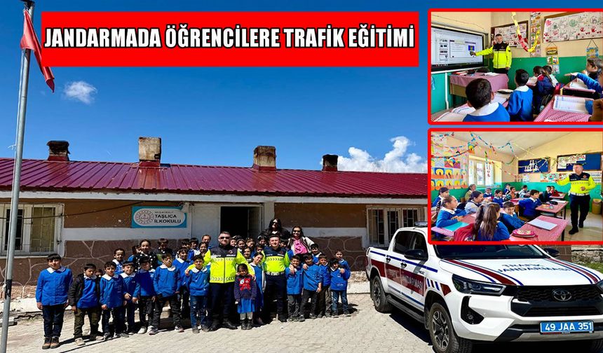 Korkut’ta 65 öğrenciye trafik eğitimi