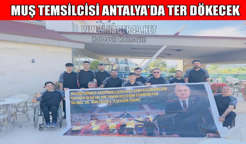 Muş Bedensel Engelliler’in Süper Lig yolculuğu başlıyor