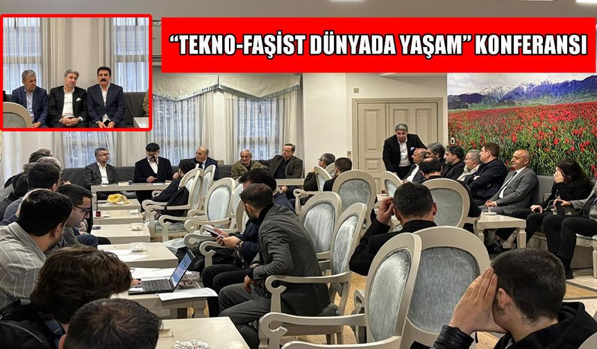Muş Vakfı’nda “Tekno-Faşist Dünyada Yaşam” konferansı düzenlendi