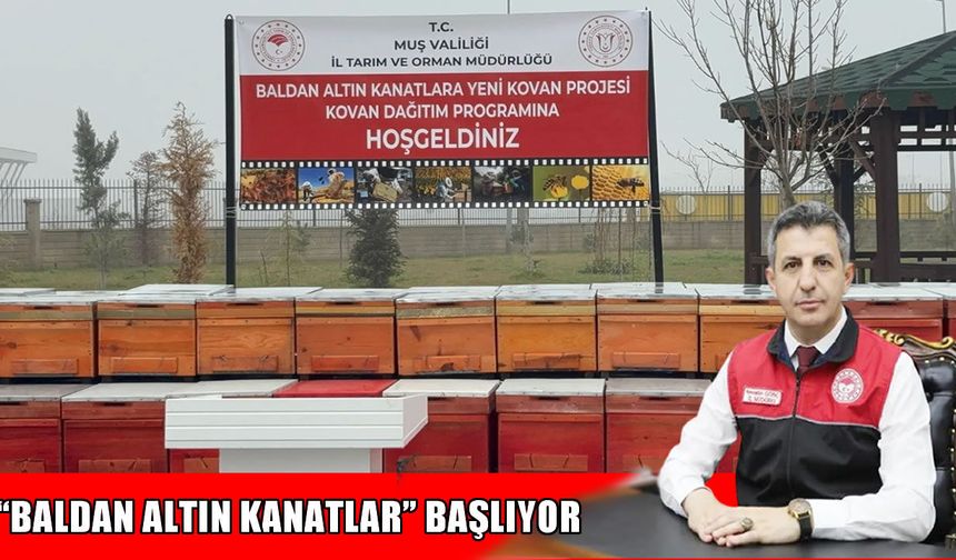 Muş’ta 100 kadın üreticiye arı ve kovan verilecek