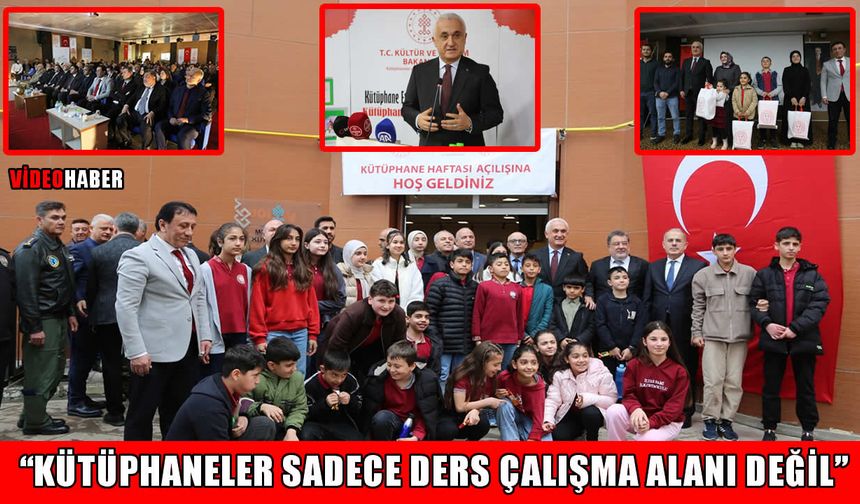 Muş’ta 62. Kütüphane Haftası coşkuyla kutlandı