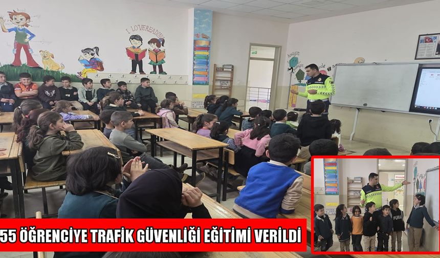 Muş’ta jandarmadan minik öğrencilere trafik güvenliği eğitimi