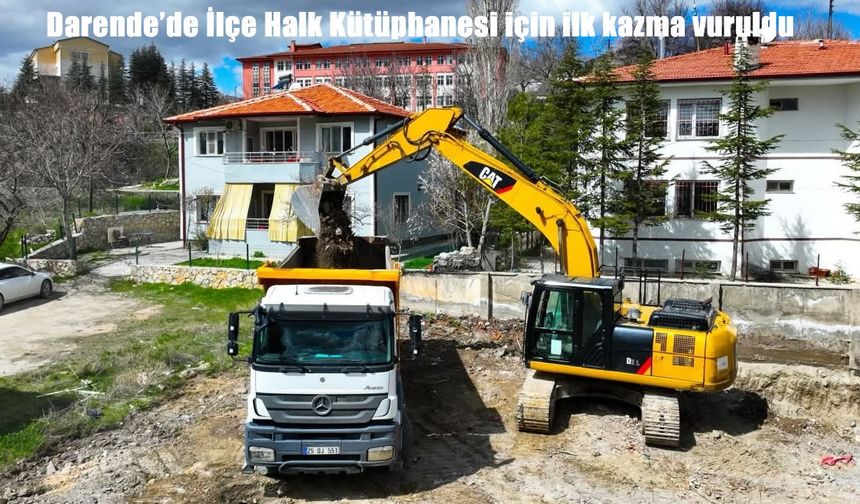 Malatya’da yeni kütüphane projesi başladı
