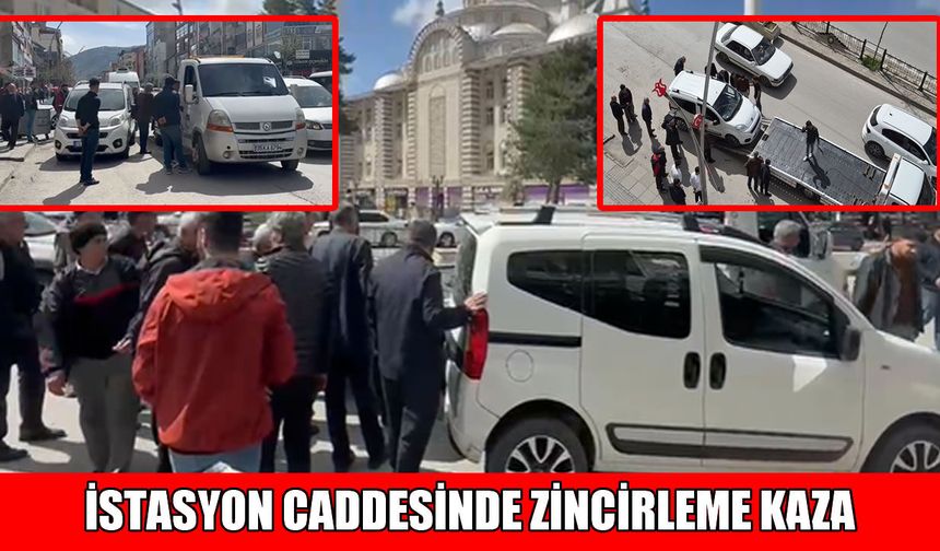 Muş’ta kontrolden çıkan araç zincirleme kazaya neden oldu