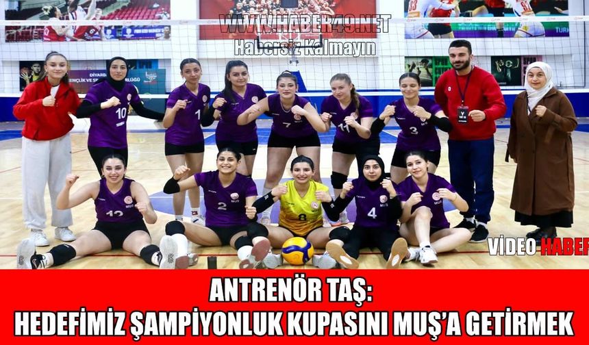 Muş KYK voleybol takımı adını finale yazdırdı