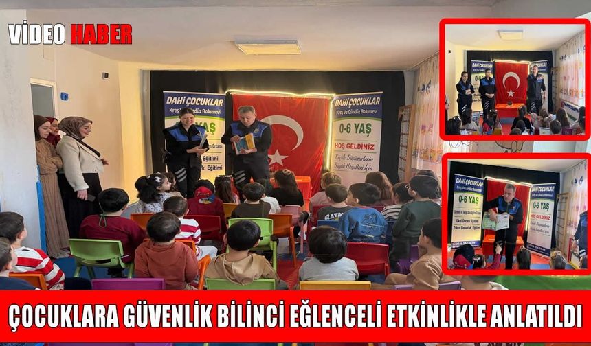 Muş Emniyeti’nden miniklere anlamlı ziyaret