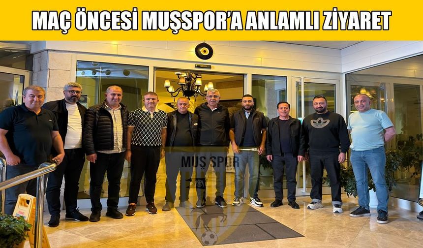 Fethiye’de Muşspor’a destek ziyareti