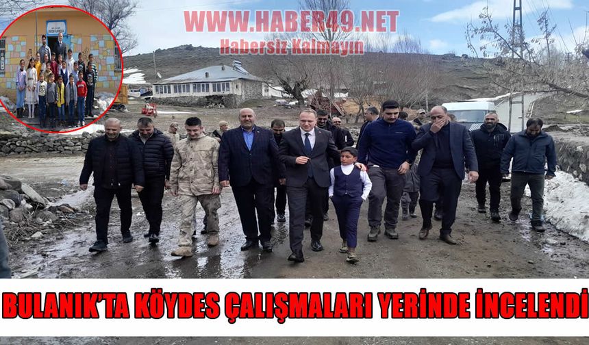 Bulanık Kaymakamı Koşansu, Ericek Köyü’nde vatandaşlarla bir araya geldi