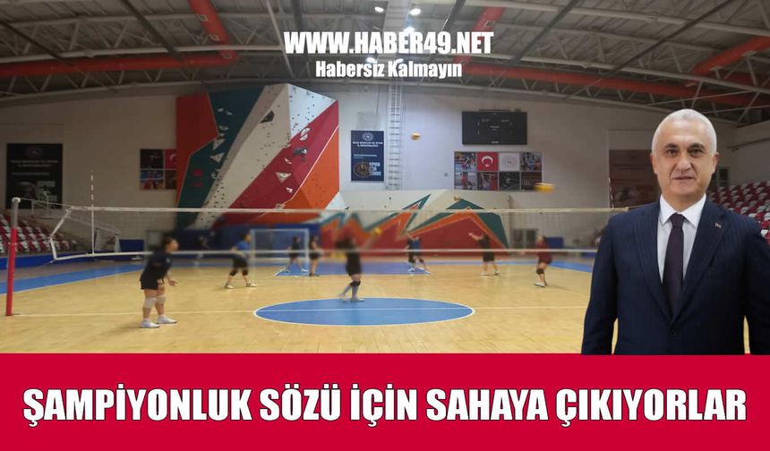 Vali Çakır’a verilen söz için sahaya iniyorlar: 1071 Anadolu Sporda şampiyonluk hedefi