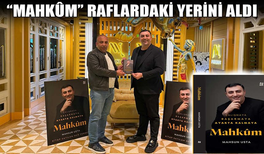 Muş’tan İstanbul’a uzanan başarı ve mücadele hikayesi: "Mahkûm" okurlarıyla buluştu