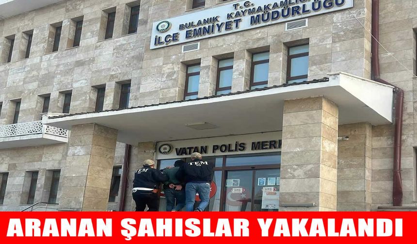 Muş’ta iki ayrı suçtan aranan 2 hükümlü yakalandı