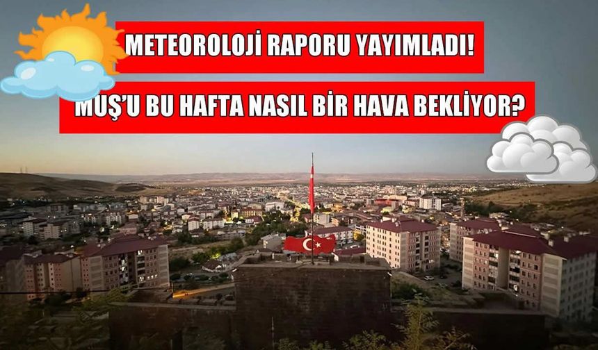 Muş’ta bahar yeniden yüzünü gösteriyor: Sıcaklıklar artıyor