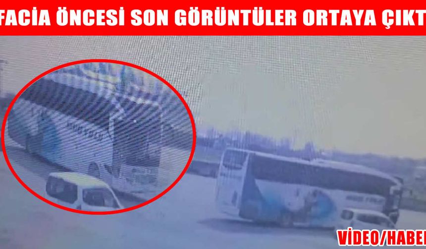 Muş’ta başlayan yolculuk facia ile bitti: İşte otobüsün son görüntüleri!