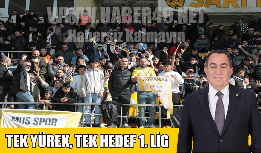 Vekil Şimşek’ten Muşspor taraftarına dev destek: 30 otobüs ve kumanya müjdesi
