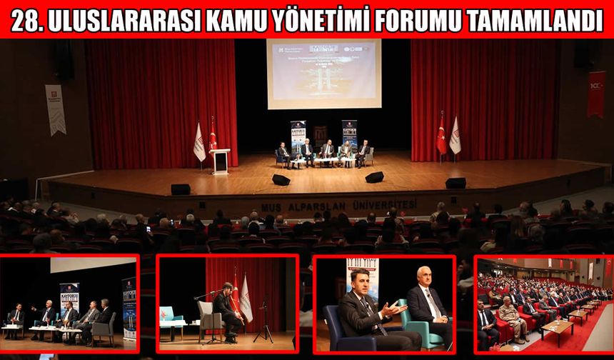 Muş Alparslan Üniversitesi'nde tarihi buluşma: KAYFOR28 sona erdi, işte öne çıkan başlıklar!