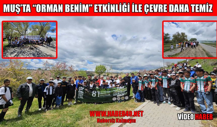 Muş’ta 19 Mayıs coşkusu doğayla buluştu