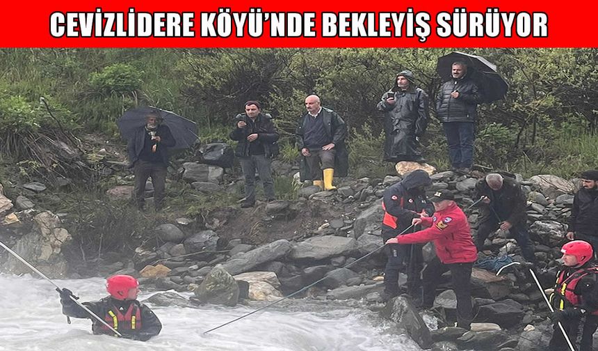 Cevizlidere'de hüzünlü bekleyiş: Gülsime Yıldız 3. gününde aranıyor
