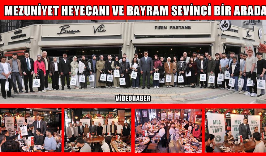 Muş Eğitim ve Hizmet Vakfı yöneticileri gençlerle bir araya geldi
