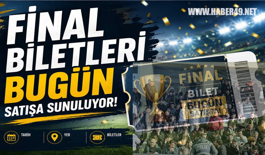 Muş'ta nefesler tutuldu: Play-off final biletleri bugün satışa çıkacak