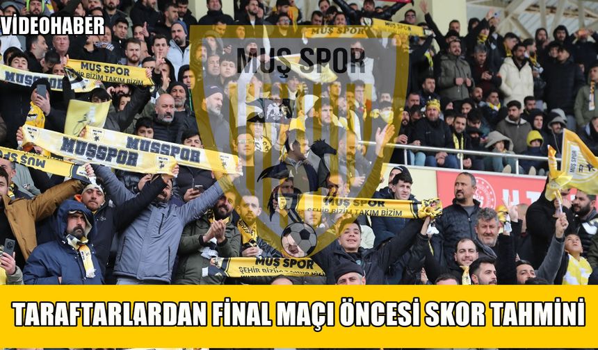 Play-off final maçı öncesi nefesler tutuldu: Taraftarlardan skor tahminleri