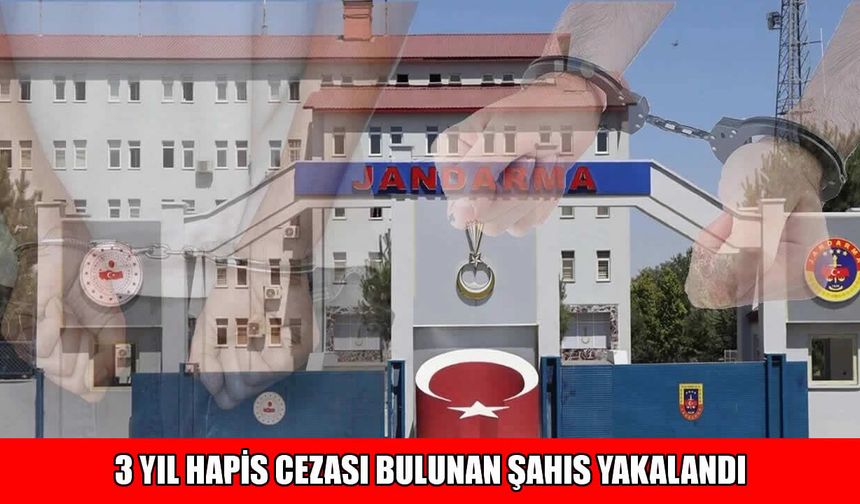 Muş’ta 3 yıl hapis cezasıyla aranan şahıs yakalandı