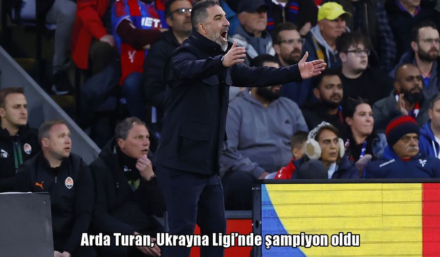 Arda Turan Ukrayna’da zirvede: Shakhtar Donetsk kupayı kaptı