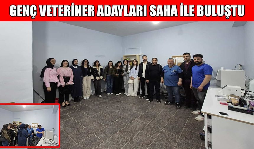 Bulanık'ta genç veteriner adayları ÜNİ VET LAB+ laboratuvarında